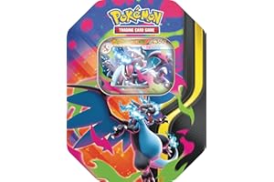 Pokémon : Boîte Méga-Dracaufeu X-ex (4 boosters et 1 Carte Promo Brillante)