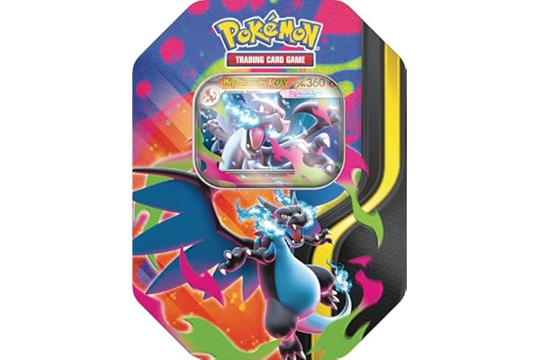 Pokémon : Boîte Méga-Dracaufeu X-ex (4 boosters et 1 Carte Promo Brillante)