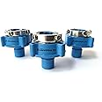 LSRP'S Universal Fit Faucet Water Tap Adapter/washing machine tap adapter/water tap faucet connector for fully automatic washing machines inlet hose/inlet pipe (Pack Of 3)