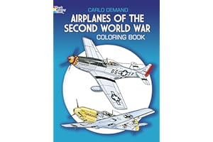 Airplanes of the Second World War Coloring Book