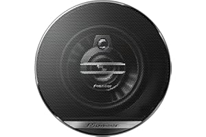 Pioneer TS-G1030F 3-drożny głośnik współosiowy do samochodów (210 W), 10 cm, mocny dźwięk, membrana IMPP zapewnia optymalny bas, moc znamionowa 30 W, głębokość zabudowy 43 mm, czarny, 2 głośniki