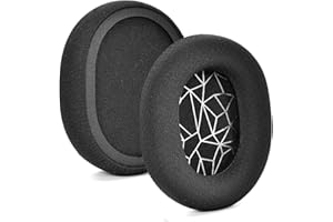 Yizhet 1 para wymiennych nauszników kompatybilnych ze SteelSeries Arctis 3 5 7 9X Pro słuchawkam, kolor srebrny