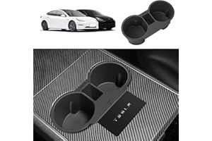 ‎TOPFIT topfit Tesla Model 3/Y Getränkehalter Becherhalter Flaschenhalter Organizer für die Mittelkonsole aus umweltfreundlichem Silikon Zubehör für Ihren Tesla Model 3 und Model Y