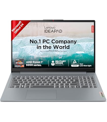 Lenovo IdeaPad 1 AMD Ryzen 5 5625U 15.6 inch (38.5cm) FHD Laptop