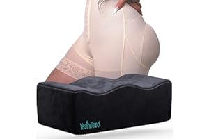 YESINDEED Brazilian Butt Lift Pillow – Dr. Approved for Post Surgery Recovery Seat – BBL Foam Pillow + Cover Bag Firm Support Cushion Butt Support Technology…