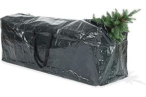 BOP Sacca Con Cerniera | Borsa Per Albero Di Natale e Decorazioni in Polietilene Impermeabile | Taglia M Per Alberi Fino a 210 cm | Storage Bag