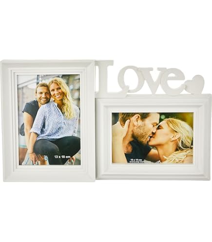 Gicos Cornice Porta Foto In Legno – Decoro Albero Della Vita, Shabby Chic, Per Foto 13x18 Cm, 23x26 Cm