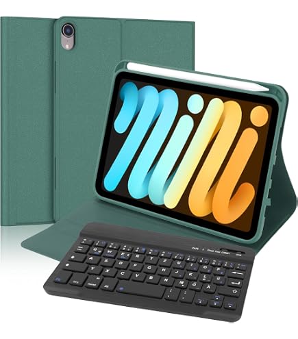 Custodia Antiurto Fintie Per IPad Mini 7 (A17 Pro) 2024 E Mini 6 - Con Protezione Schermo