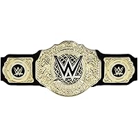 Mattel WWE Championship Belt, World Heavyweight Championship Role Play and Costume, Approximately 100 cm Long Faux Leather Be