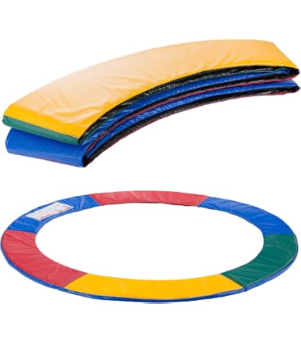 Rete di Ricambio per Tappeto Elastico Bambini Esterno 140 183 244 305 366 488cm, Rete di Protezione Sicurezza Ricambio Trampolino Elastico, Rete di Sicurezza Recinzione Rotonda,488cm 12 poles