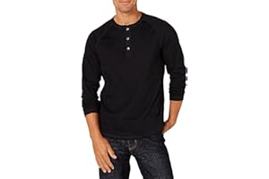 Amazon Essentials Chemise Henley à Manches Longues Coupe Ajustée Homme