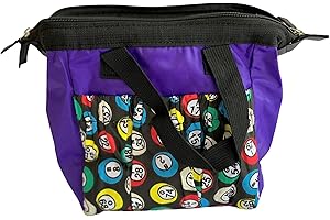 THOMAS AND ANCA Thomas & Anca Club Supplies Ltd Sac de bingo pour amateurs de bingo Idée cadeau Père Noël secret Cadeau de Noël pour joueur de bingo Violet