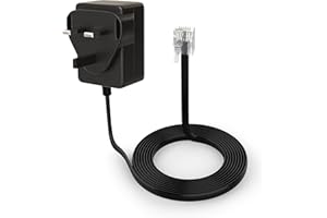 SAMCORN qualitysalesdirect Replacement for 7.5v 300mA Digital Cordless Home Telephone Power Supply Lead Cable Adapter Multi Home Telephones 087314/066270