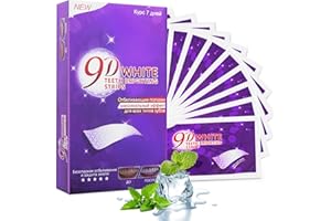 PHOMANTTONARY 28 Pezzi Strisce Sbiancanti Denti, Rapid White Kit Sbiancante, Kit Sbiancamento Denti a Casa Può Rimuovere le Macchie, Cura dei Teeth Bianchi Alito Fresco, Sorriso Luminoso