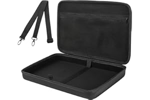 Musiin Étui de Protection en Velours Haut de Gamme pour Clavier MIDI Arturia MiniLab 3, MiniLab MkII, MPK Mini MK4, synthétiseur 25 Touches, Housse de Protection Portable avec bandoulière (Noir)