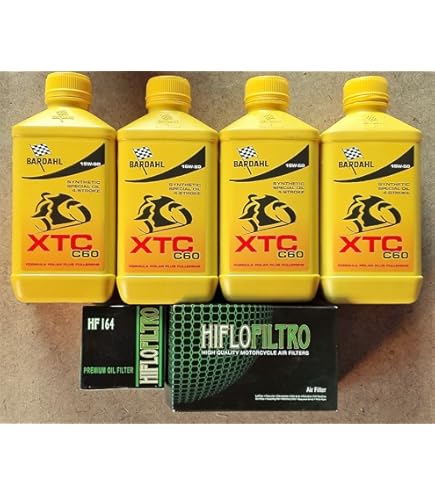 KIT TAGLIANDO 3 LITRI OLIO MOTUL 5000 FILTRO PER HONDA XL 600 - Foto 5