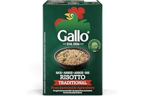 Riso Gallo Vegan Risotto Traditional, 500 g (Pack of 1)