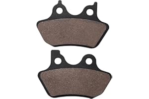 Cnornus Pastiglie Freno Anteriore Posteriore per Harley Davidson SPORTS TER XLH 883 Sportster 2000-2003 FLSTF Fat Boy 2007 FLSTF Fat Boy 2000–2006 FLHXI Street Glide 2006 2007