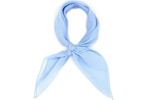 Colours & Beauty Foulard cm 50x50 Simil Seta Donna Made in Italy | Bandana Donna | Fazzoletti Collo Colorati | Bandana Donna | Foulard Piccolo |Foulard Colori Assortiti | Scaldacollo Estivo| Bavaglino