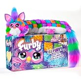 FURBY DJ Etkileşimli Oyuncak, Neon Yıldız, Snuggly Elektronik Peluş, M&uuml;zik, Işıklar, Hareket ve Oyunlar, İngilizce ve Mobilya