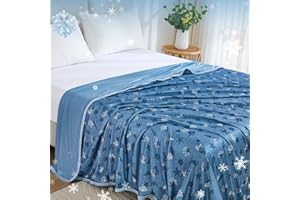 WONGS BEDDING Cooling Blanket Summer Blanket - with Japanese Arc-Chill Q-Max 0.43 Cooling Fibres, 2-in-1 Self-Cooling Cooling Blanket for People for Travel, Sofa, Office, Beds, Home, Blue, 150 x 200