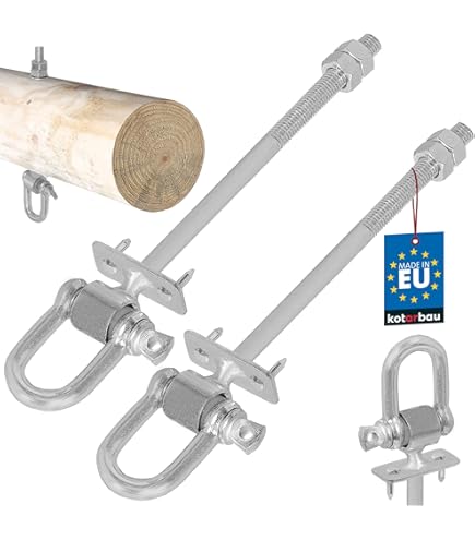 Crochet à Plafond Pour Hamac Crochets à Balançoire Avec Vis Hexagonal Et Chevilles Convient Mur