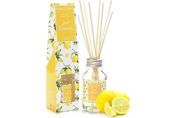 Hassett Green London Doftpinnar Diffusor – Glasflaska 100 ml med 8 fiberpinnar
