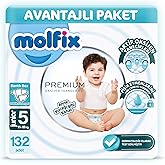 Molfix Premium Avantajlı Paket 5 Beden 132 Adet