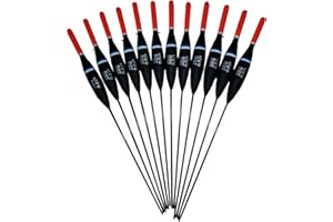 SRG POLE FLOATS 12 x Assorted Pole Floats (Pack 325R12)