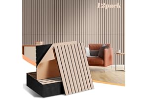 NZQXJXZ Lot de 12 Grands Panneaux Muraux Acoustiques, Panneaux Acoustiques Insonorisants Autocollants pour Mur, 40 x 30 x 1 cm, Traitement Acoustique pour Studio d'Enregistrement à Domicile, Bureau