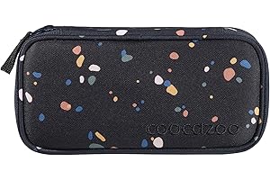 coocazoo Pencil Case, Compass Compartment, Triangle Compartment, Timetable Compartment, Removable Pen Holder, Additional Zip Pocket, from 3rd Class