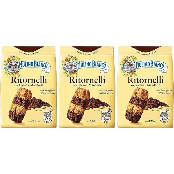 Mulino Bianco - Campagnole, Biscotti Frollini Con Crema Di Riso Al