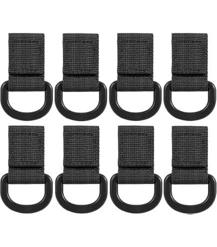 Mousqueton Nylon Haute Résistance - Crochet Ceinture Porte-clés - Accessoire Molle