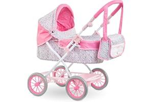 Corolle - Landau Floral, Accessoire, pour Poupons 36cm, 42cm et 52cm, dès 3 Ans, 9000141860