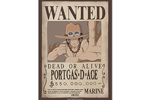 ABYSTYLE GBEye - ONE PIECE Poster Wanted Ace (52x38cm)