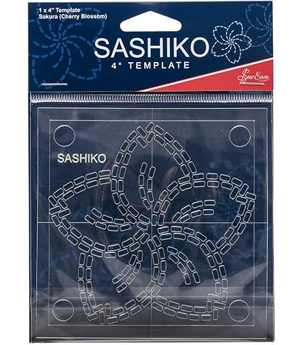 Pet Kit ORIGACH Set Di 3 Kit Sashiko Con Modello, Per Principianti E