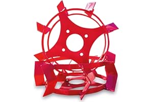 G GRÜNWELT Grünwelt GW-ER340 Roue en fer 34 cm Roue à pelle, roues en fer pour creuser des pommes de terre