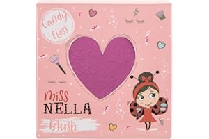 ‎MISS NELLA Miss Nella Makeup for Kids Blush - Candy Floss, kids cosmetic toy, Non Toxic Make Up