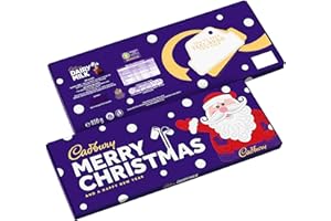Cadbury Dairy Milk Giant Chocolate Christmas Bar 850g - By Cadbury Gifts Direct
