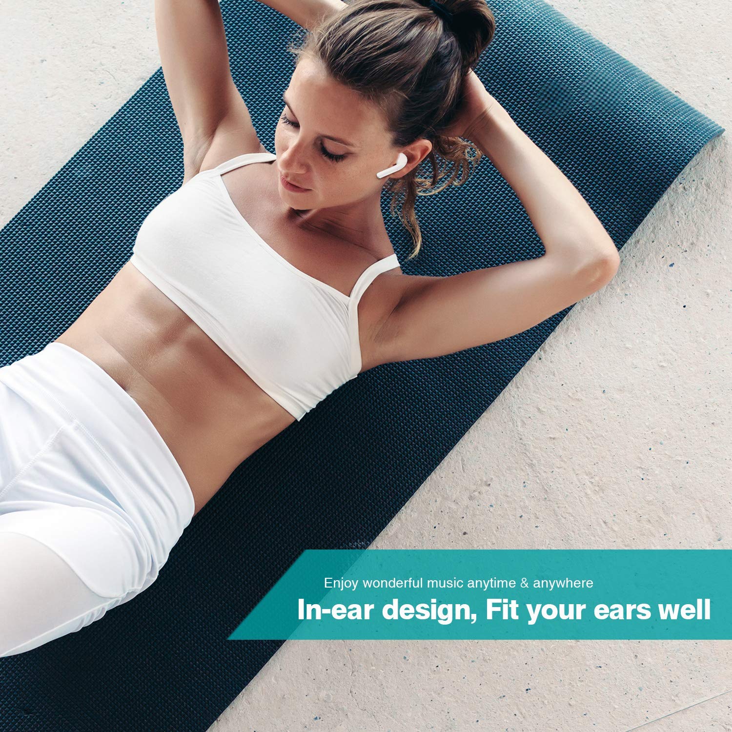 Sh-GLJZ-Auriculares-Bluetooth-Auriculares-inalmbricos-Blancos-Auriculares-intrauditivos-Manos-Libres-Auriculares-con-cancelacin-de-Ruido-Compatible-con-Samsung-Galaxy-S8-Huawei-y-Otro-Android