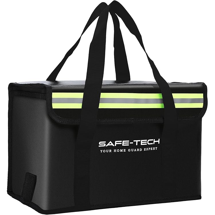 DXF Lipo Safe Bag Fireproof Explosionproof Bag Large Capacity Lipo Battery Storage