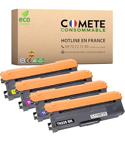 ᐅ ABC Tonerkartusche, (Kompatibles Set 4x Toner für Brother TN-320 TN-325 DCP-9055CDN, DCP
