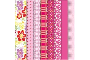 Vervaco Pink Dress Your Doll Outfit Making Set, Multicolore