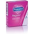 Pasante Regular Condoms - Pack of 3