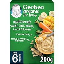 Nestlé GERBER Bio Mango, Wheat, & Oat 200g: Buy Online at Best ...