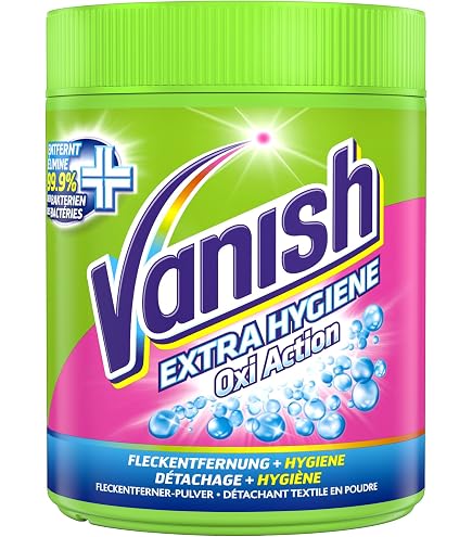 Vanish Oxi Action Fleckenentferner Staub Pulver 2 X 500 Gr (1 Kg) Bunt