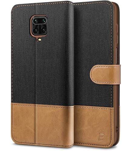 Mulbess Leder-Hülle Für Xiaomi Redmi 9C – Klappcase Mit Kartenfach, Magnetverschluss & Ständer