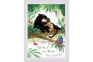 RIOLIS Counted Cross Stitch Kit 8.25"X11.75"-We Be Of One Blood (14 Count)