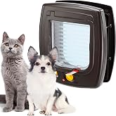 Ferplast Swıng 5 Kedi-K&ouml;pek Kapısı,Kahve,13,5X13,7, Standard, Kahverengi