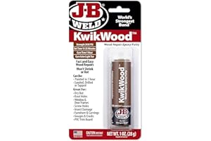 J-B WELD J-B KwikWood Epoxy Putty 8257 - Jb Kwik Madera Masilla Epoxy (Descatalogados Por El Fabricante)